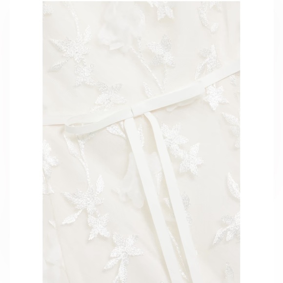 MARCHESA NOTTE Alesia Floral-appliquéd Embroidered Tulle Dress - Picture 2 of 9